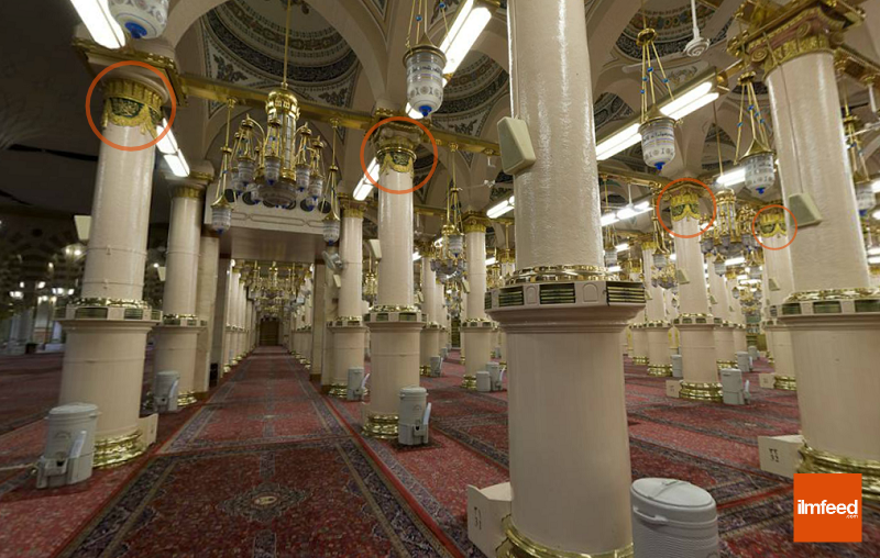 masjid nabi boundary pillars