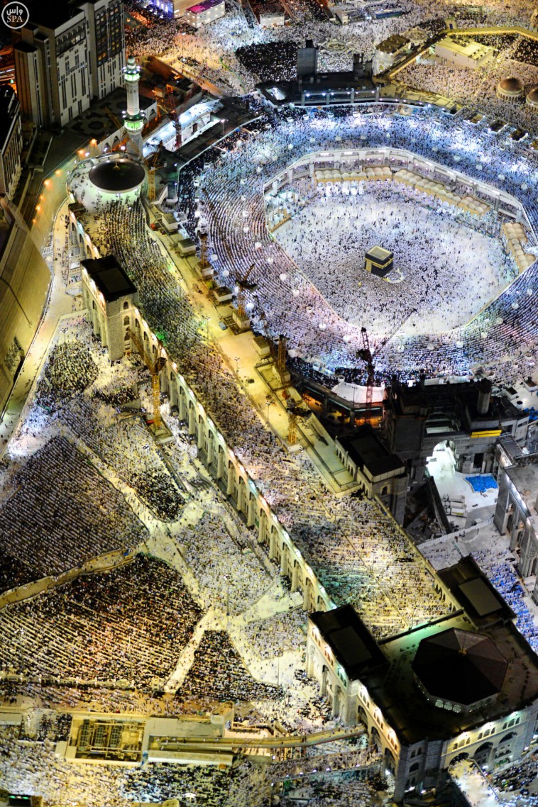 10 Amazing Aerial Photos from Makkah Taken During the 27th Night of